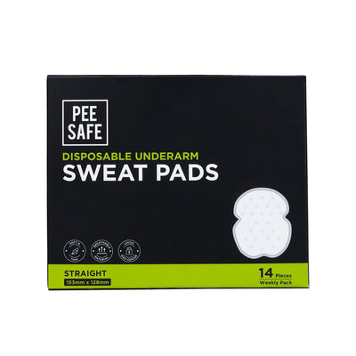 Pee Safe Sweat Pads Straight - Body Care - Pack of 14