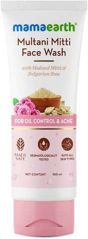 Mamaearth Multani Mitti Face Wash 100 ml