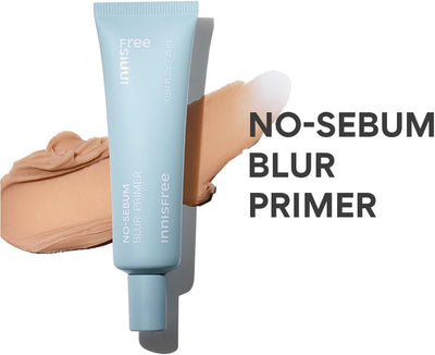 Innisfree No-Sebum Blur Primer, Semi-Matte Cream, 25ml - Image 3