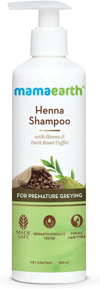 Mamaearth Henna Shampoo - Nourishing Formula - 250 ml
