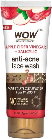 WOW Skin Science Apple Cider Vinegar Face wash 100ml