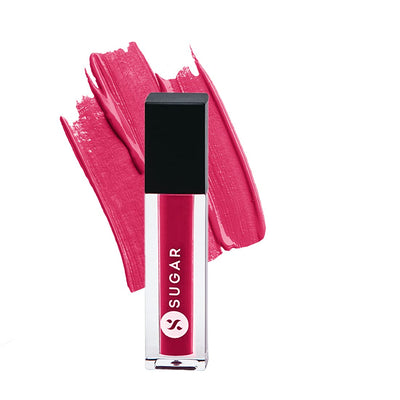 Sugar Cosmetics Smudge Me Not Liquid Lipstick - 02 Brink of Pink