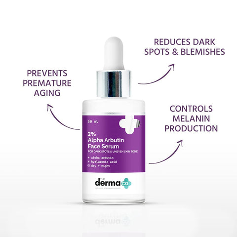 THE DERMA CO 2% Alpha Arbutin Face Serum 30 ml