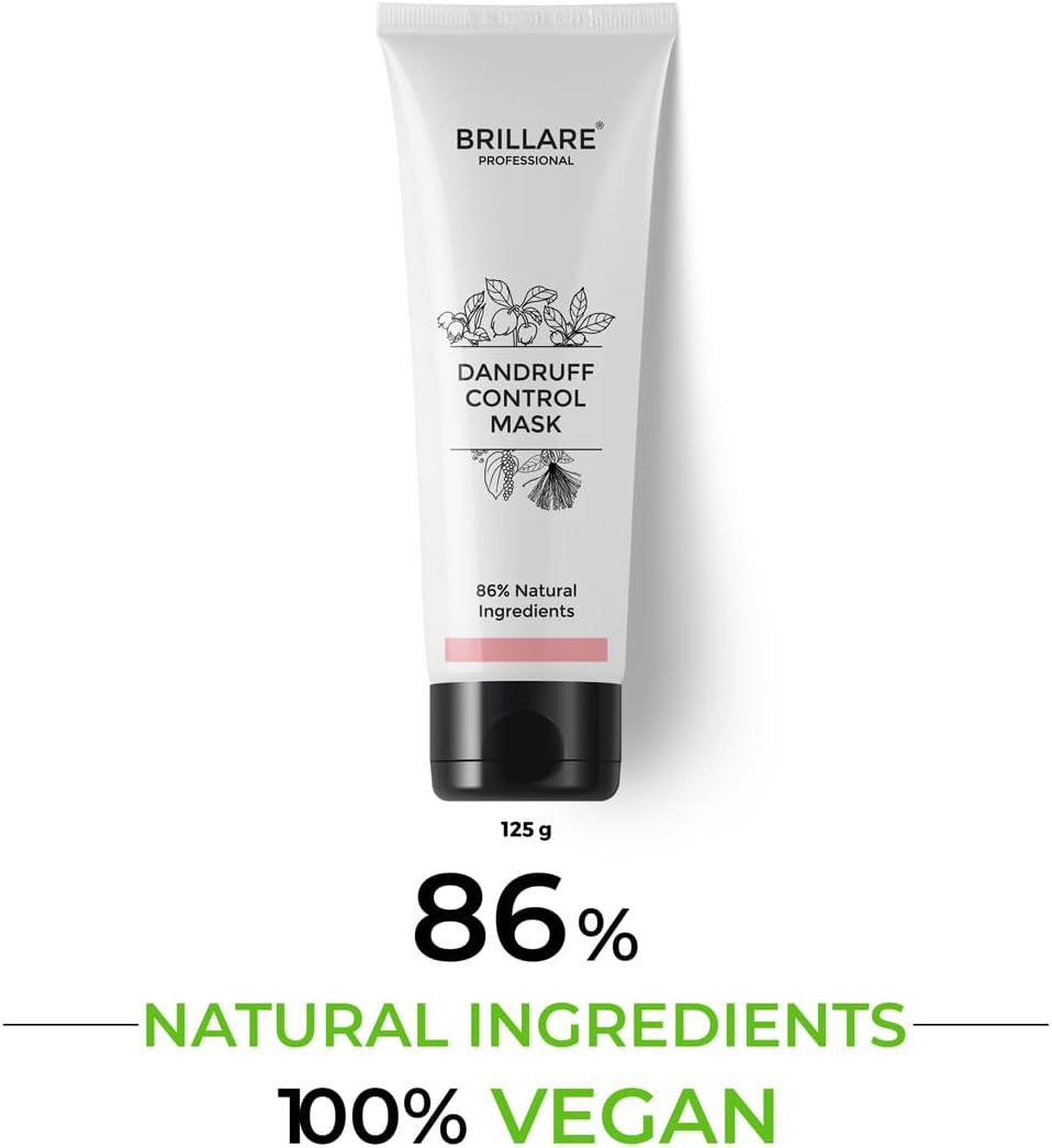 Brillaire Dandruff Control Hair Mask with Wintergreen & Black Pepper - 125ml - Image 4
