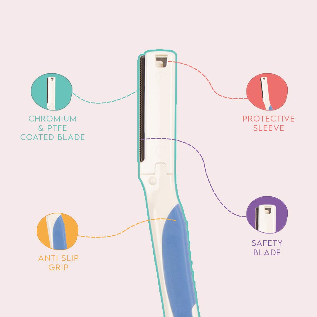 Pee Safe Furr Dual Head Face Razor for Men - 1 Piece - Image 3
