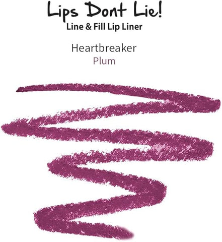 Nykaa lips Don't Lie Lip liner  Heart Breaker07