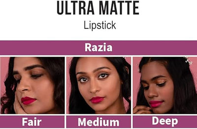 Nykaa Ultra Matte Razia18 Lipstick - Colour Cosmetics - Image 4