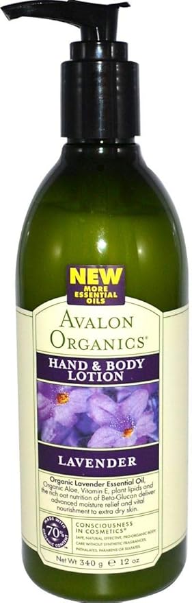 Avalon Organics Botanicals Hand and Body Lotion, Lavender - 12 Oz