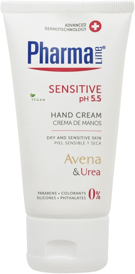 PharmaLine Sensitive Hand & Nail Cream 75ML