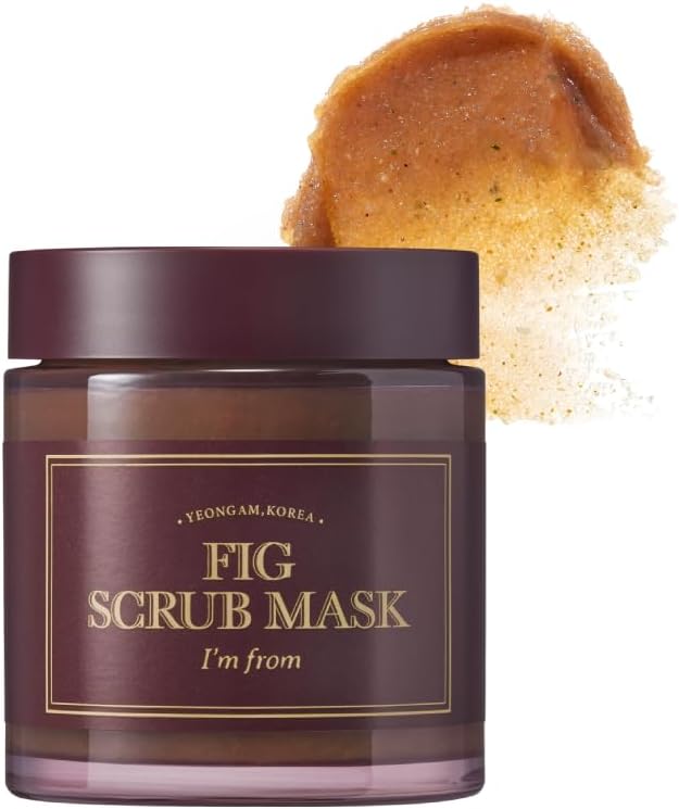 I'M FROM Fig Scrub Mask - Exfoliating Mask, 4.23 fl oz (120 g)