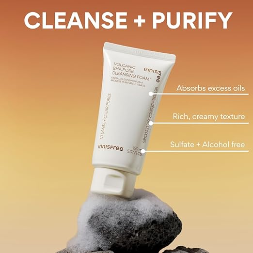 Innisfree BHA Pore Cleansing Foam 150G - Image 4