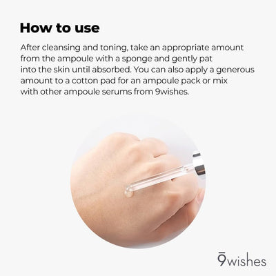9Wishes Miracle White Ampule Serum - Facial Treatment, 25ml - Image 5