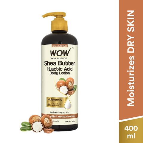 Wow Skin Science Shea & Cocoa Butter Body Lotion 400 ML