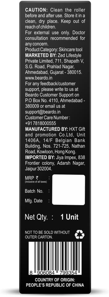 Beardo Derma Roller for Men 0.5 MM - 1 PC - Image 8