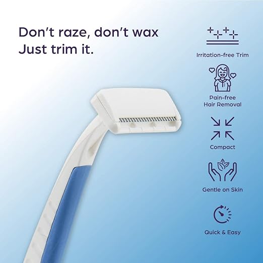 Sanfe Bikini Line Trimming Razor - Precision Grooming Tool, Single Pack - Image 3