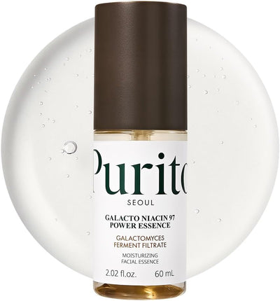 PURITO Galacto Niacin 97 Power Essence - Fermented Galactomisses & Niacinamide Formula, 60ml