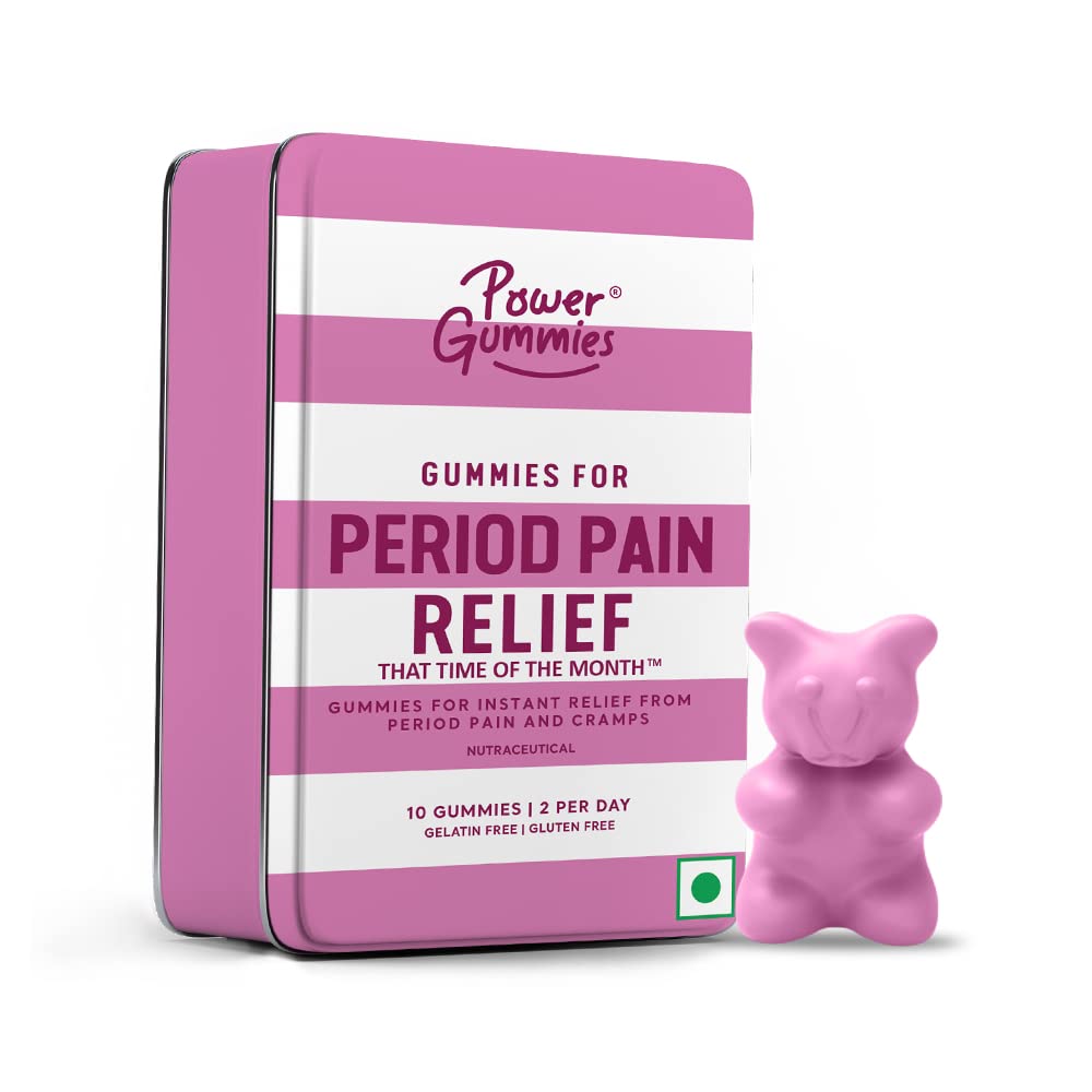 Power Gummies That Time of The Month 10 GUMMIES (Period Pain Relief)