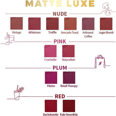Nykaa Matte Luxe Lipstick - Vintage Colour Cosmetics, 1 unit - Image 8