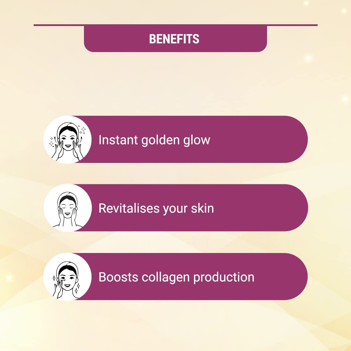 Lotus Herbals Radiant Gold Cellular Glow Facial Kit - Masks & Exfoliators - Image 3