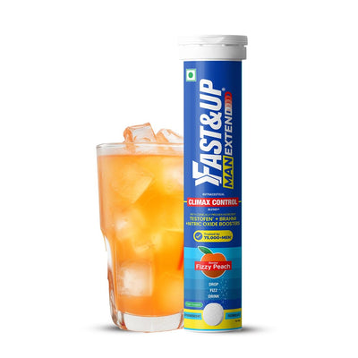 Fast & Up Man Extend - Delay Climax Capsules, Peach Flavour