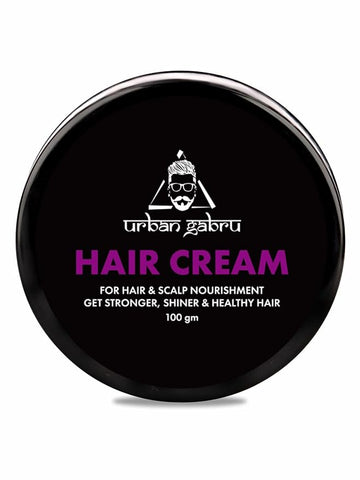 Urban Gabru Hair Growth Cream with Coconut, Aloe Vera Protein for Hair Growth and Scalp Nourishment 100gm