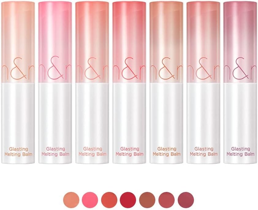 Rom&Nd Glasting Melting Balm 02 Lovey Pink - Vegan Tinted Lip Balm with Moisturising Oil, 3.5g - Image 7