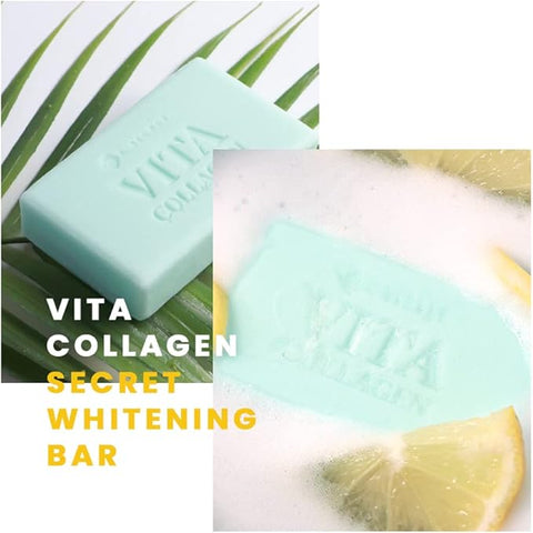 K-Secret Vita Collagen Secret Whitening Bar 110G