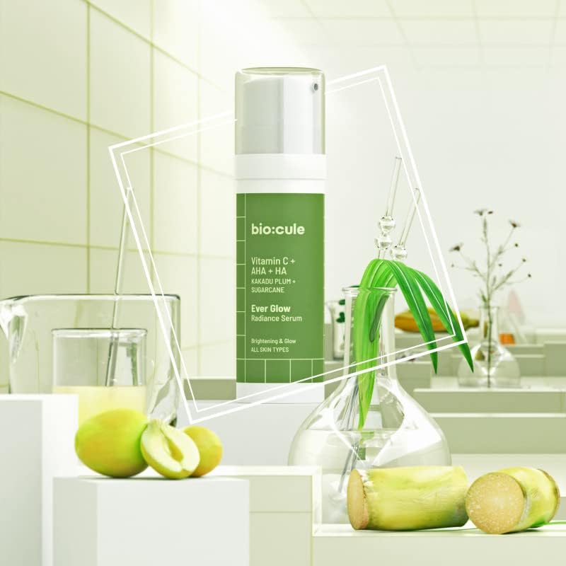 Biocule Ever Glow Radiance Serum - Vitamin C, AHA & HA - 15ml - Image 2