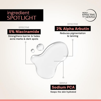 Deconstruct Clearing Serum - 5% Niacinamide & 2% Alpha Arbutin - 20ml - Image 2