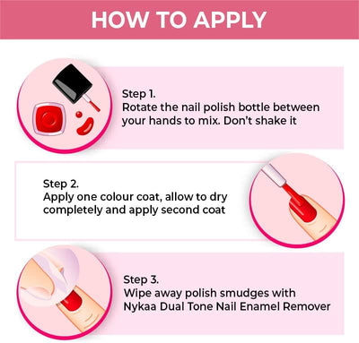 Nykaa Mirror Chrome Nail Lacquer Pink Pinwheel Shade No. 177 - 10 ml - Image 6