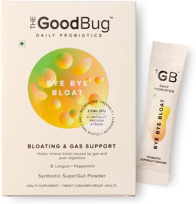 The Good Bug SuperGut Powder for Healthy Digestion, 15 Days Pack