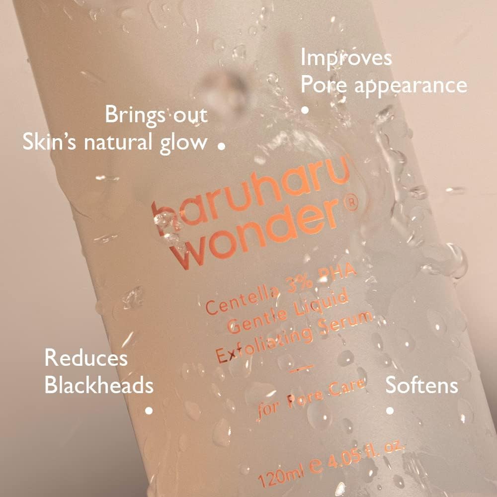 Haruharu Wonder Centella 3% PHA Gentle Liquid Exfoliating Serum - 120ml - Image 4