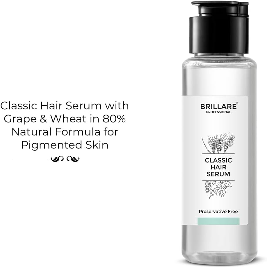 Brillaire Hair Serum 70ml - Grape Seed & Wheat Germ for Smooth Hair - Image 2