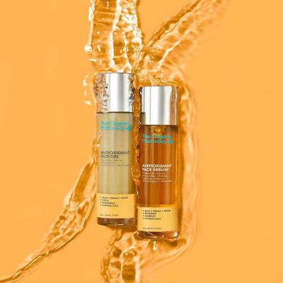 The Organic Pharmacy Antioxidant Duo - Face Serum & Face Gel 35ml Each - Image 2