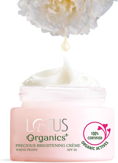 Lotus Organics+ Brightening Face Cream with Precious Formula - 50g