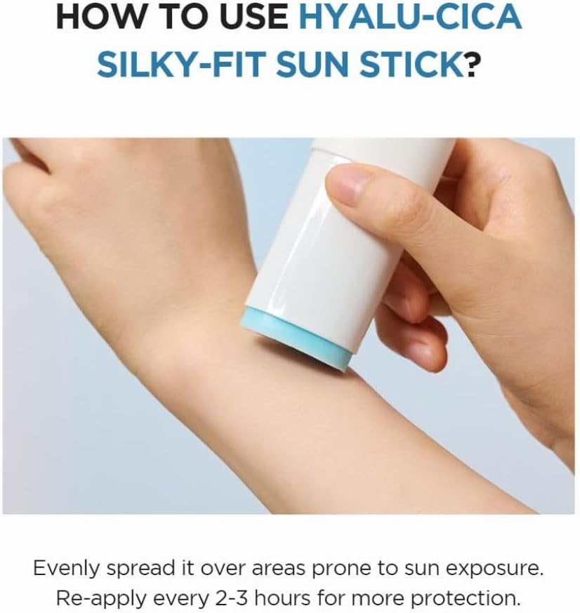 Skin1004 Madagascar Centella Hyalu-Cica Silky-Fit Sun Stick, 7g - Image 7