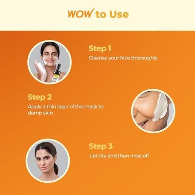 Wow Vitamin C Face Mask - 200ml - Image 5