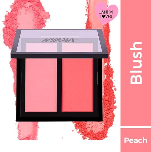 Nykaa Get Cheeky! Blush Duo Malibu Barbie 03 - Colour Cosmetics - Image 2