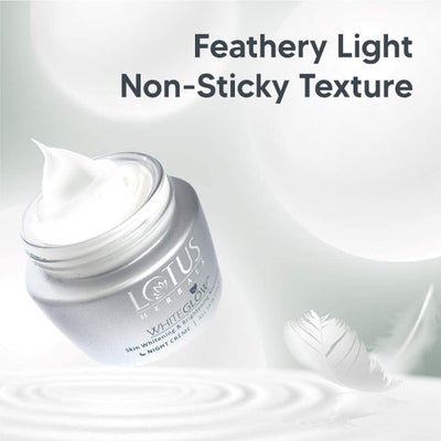Lotus Herbal Whiteglow Skin Whitening & Brightening Night Creme - 60g - Image 5