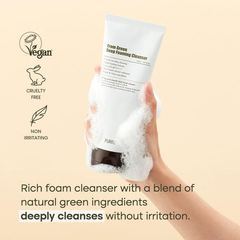 PURITO From Green Deep Foaming Cleanser [150ml]