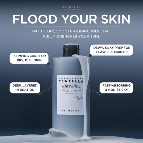 Skin1004 Madagascar Centella Hyalu-teca Glass Skin Milk - 210 Ml, Anti-Aging - Image 3