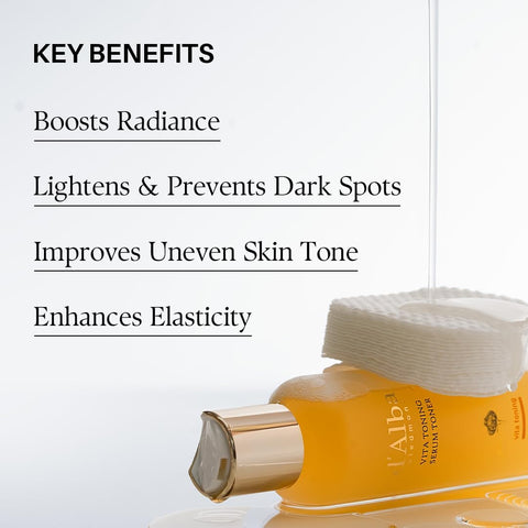 d'Alba Vita Toning Brightening Serum Toner Glow-Boosting Vitamin Toner with White Truffle, Niacinamide & Glutathione for Bright, Even Skin Tone, Moisturizing, Vegan formula 180ml - Image 5