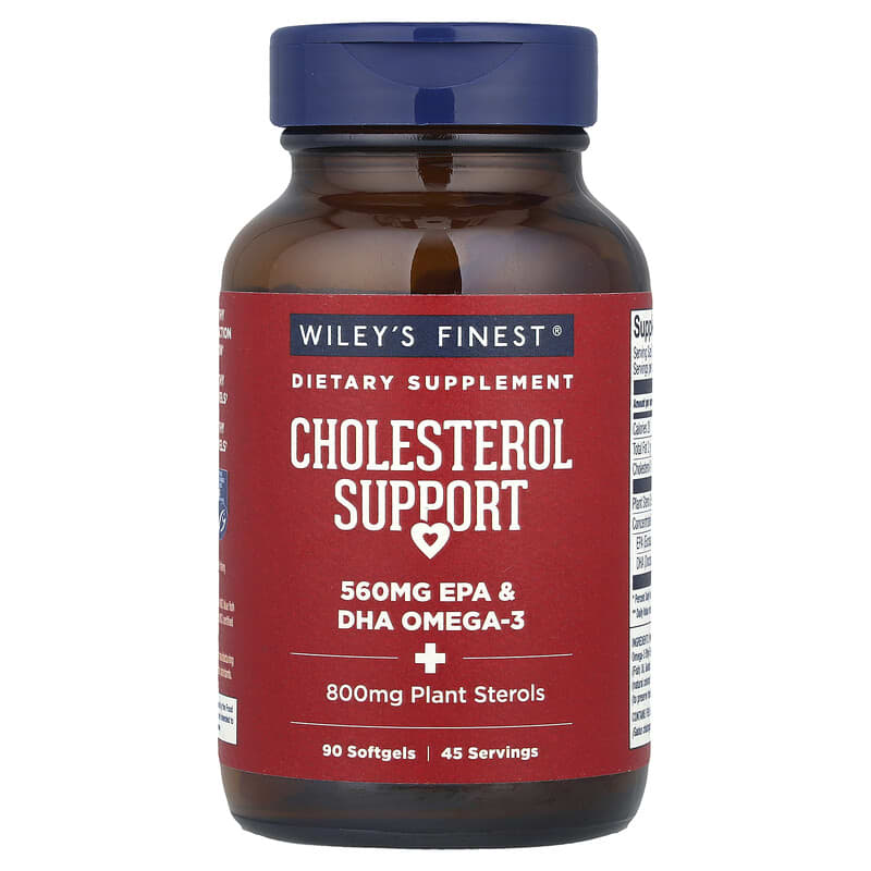 Wiley's Cholesterol Support Softgel 90's