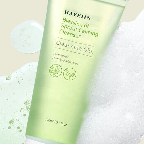 Hayejin Blessing of Sprout Calming Cleanser Gel - 170 ml - Image 6