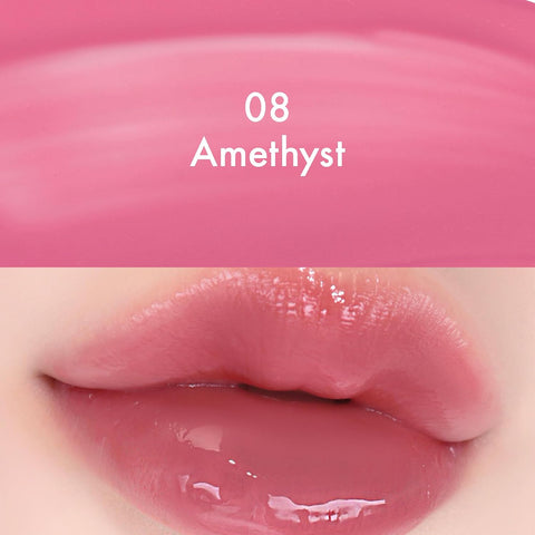 AMUSE Dew Tint (08 AMETHYST) | 35% High-moisture Water Tint, Long-lasting, Vitamin E Acetate, Moisturizing, No Peel Off, Lip Treatment, Non Sticky, Lip Stain, Korean Vegan Beauty - Image 2