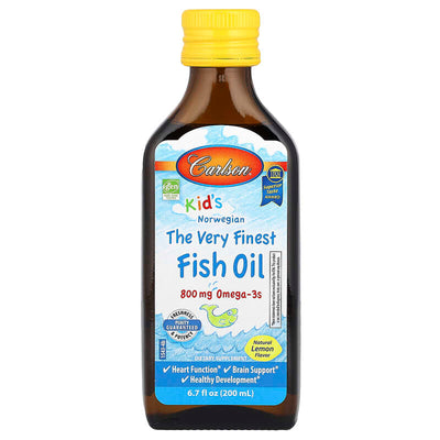 CARLSON KIDS FISH OIL LEMON 200ML
