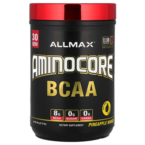 Allmax Nutrition Aminocore Bcaa 345G P. Apple Mango