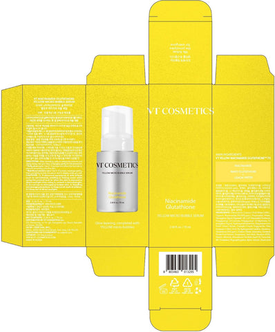 VT COSMETICS Bubble Serum with Niacinamide and Glutathione for Skin Brightening and Hydration, 2.36 fl. oz. - Image 6