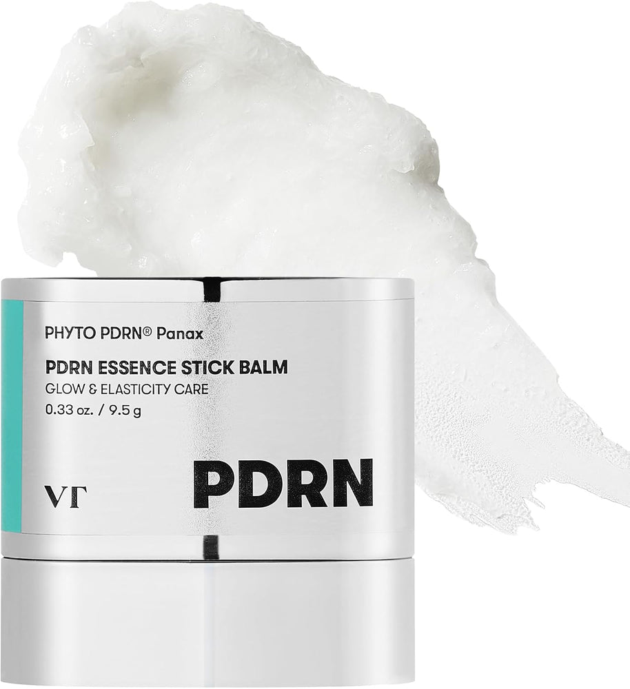 VT COSMETICS PDRN Essence Stick Balm | PDRN Collagen Multi Wrinkle Stick, All-in-One Eye & Neck Treatment, Glow Make Up Base & Face Treatment Balm