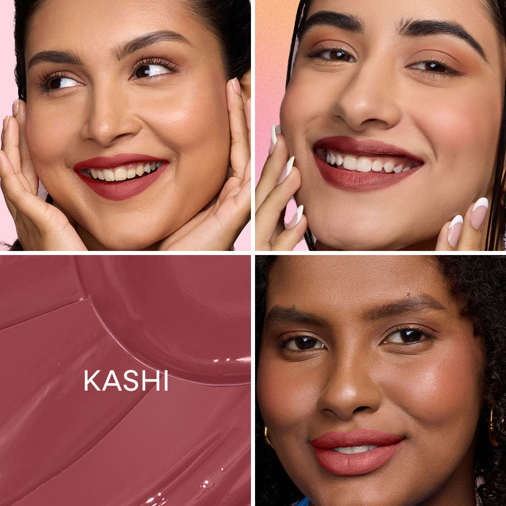 Nykaa Matte to Last Liquid Lipstick - Kashi 19, 5ml - Image 2